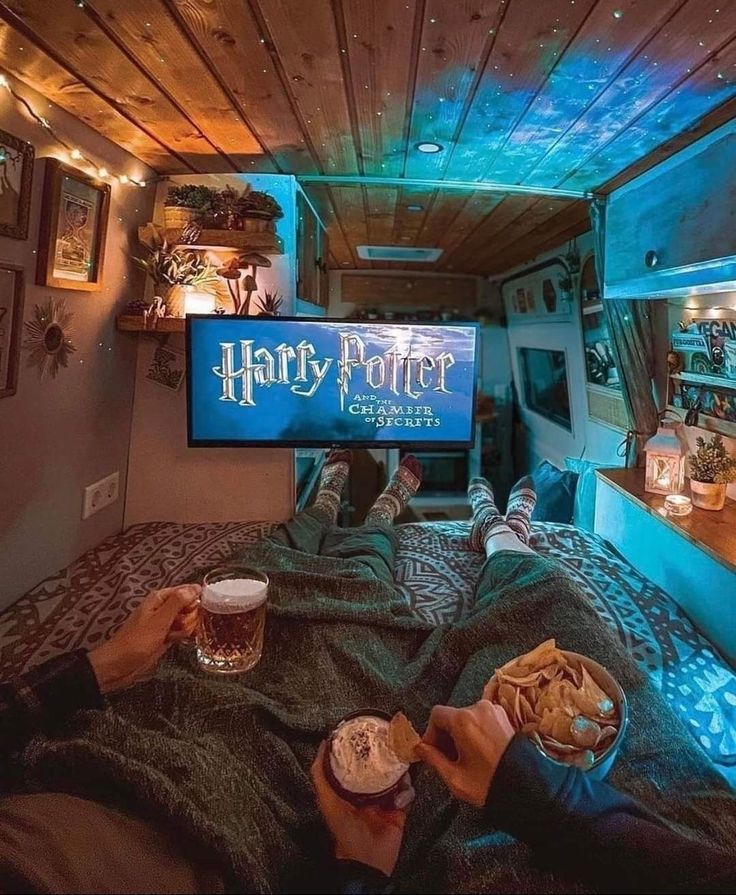 Inspiration : soirée cinéma dans un van